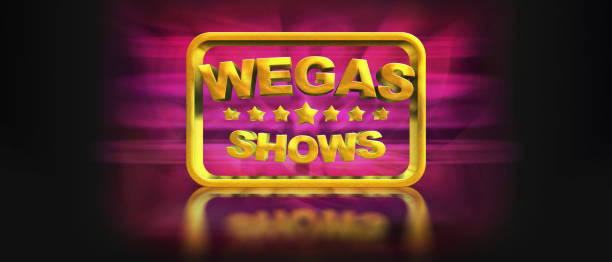 istock Welcome shows Las Vegas gold 3D letters on a black background. For games on a smartphone and slot machines or casinos. Used for advertising or as a call to action. 3D illustration 1400776549