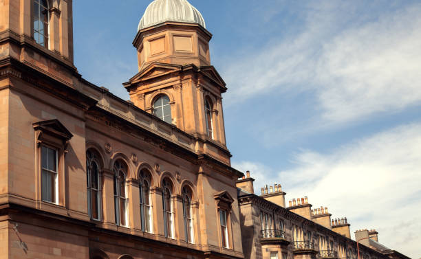 istock Ancient building in England against the sky 1400781431
