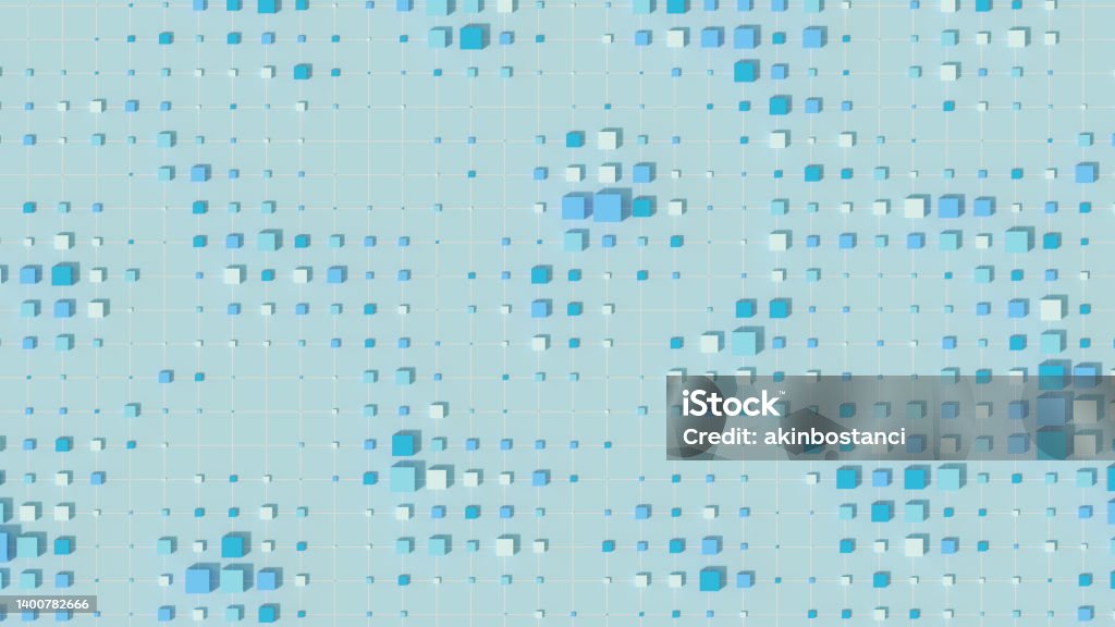 Cube Grid Pattern Abstract Colorful Cube Shapes Background Grid Pattern Stock Photo ...