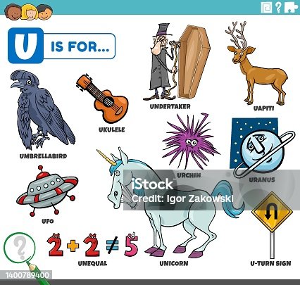 378 Letter U With Words Illustrations & Clip Art - iStock