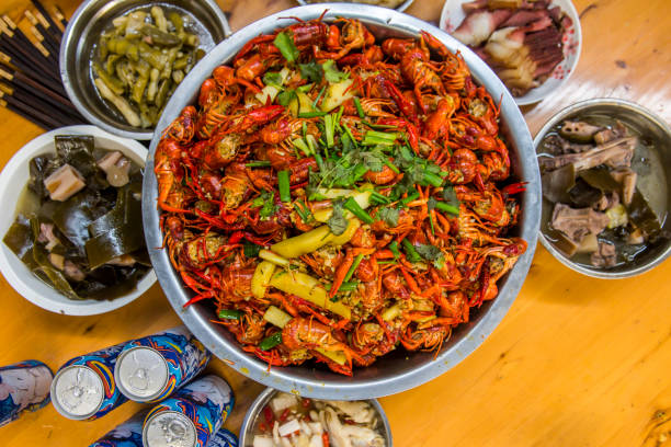 Crayfish is one of the most popular food to Chinese in summer time.