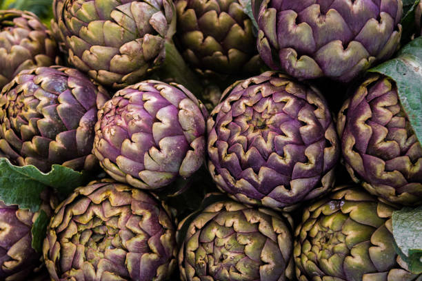 istock detail of artichokes peel, creating a abstract view 1400828078