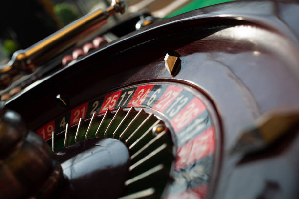 istock Casino Roulette Wooden Wheel 1400829172