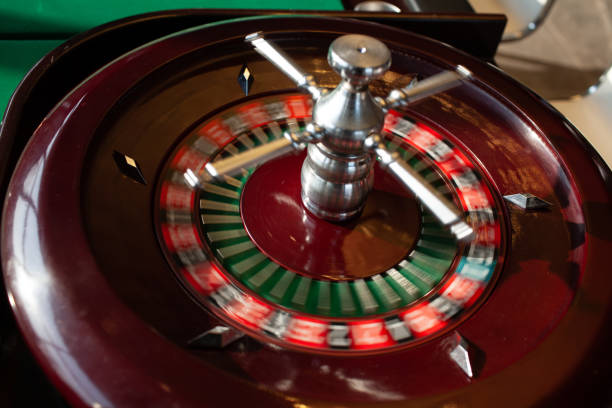 istock Casino Roulette Wooden Wheel 1400829882