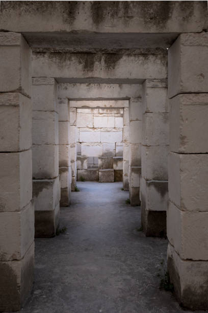 istock Labyrinth perspective for concept related to claustrophobia and claustrophobic people 1400829949