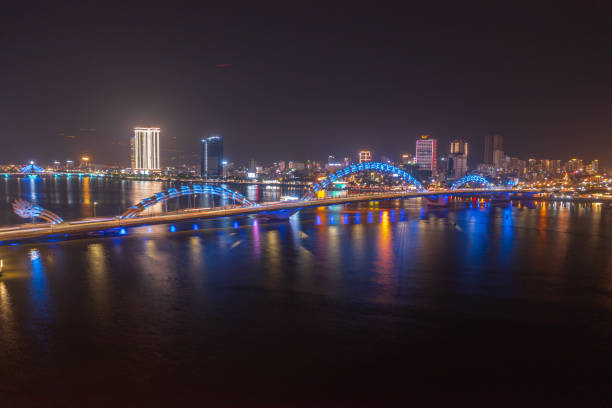 istock Dragon bridge in Da Nang city 1400830181