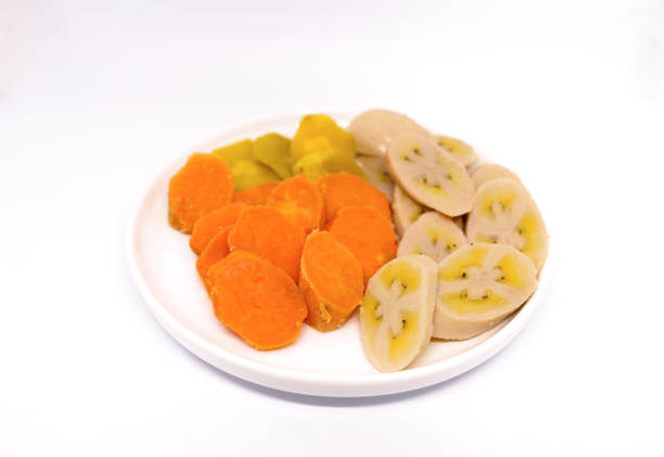 istock Boiled Banana Potatoes 1400836703