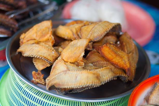 istock Fried sun dried thai fishes 1400846015