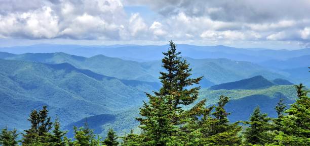 istock Beautiful scene from the top of Mt. Mitchell 1400851627