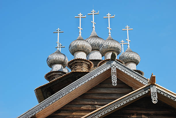 istock Wooden church 140086465