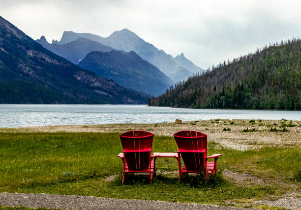 istock Red Chairs Waterton Lakes National Park Alberta Canada 1400877490
