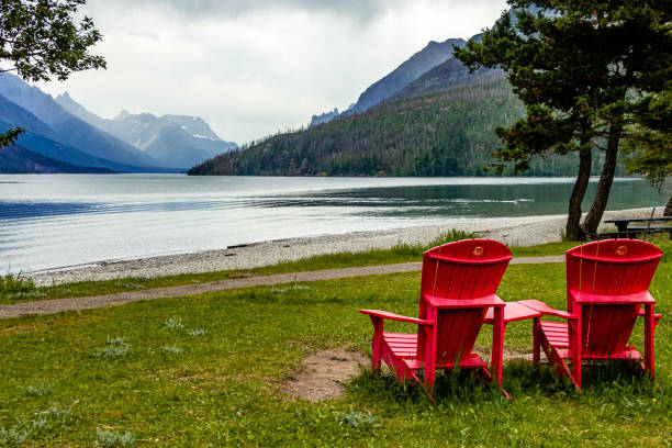 istock Red Chairs Waterton Lakes National Park Alberta Canada 1400877499