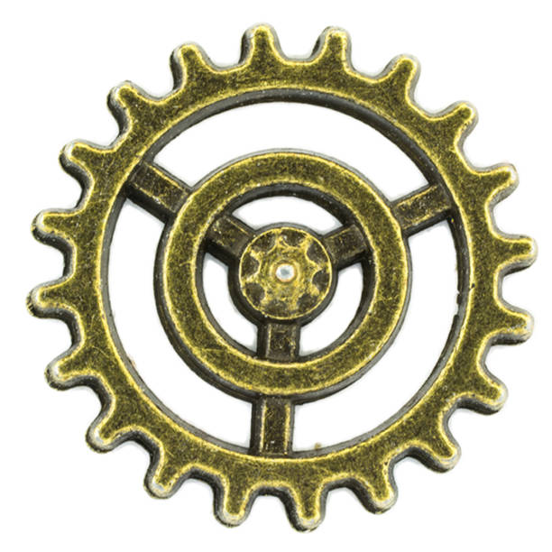istock brass cog wheels on isolated background 1400893107