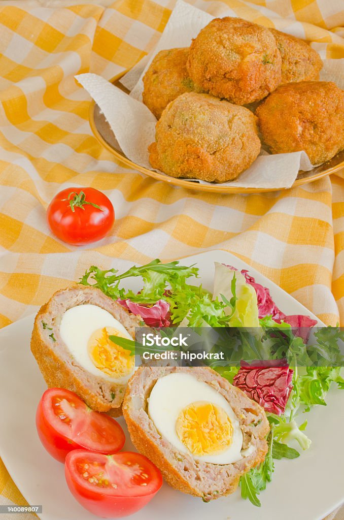 Scotch de huevos - Foto de stock de Albóndiga libre de derechos
