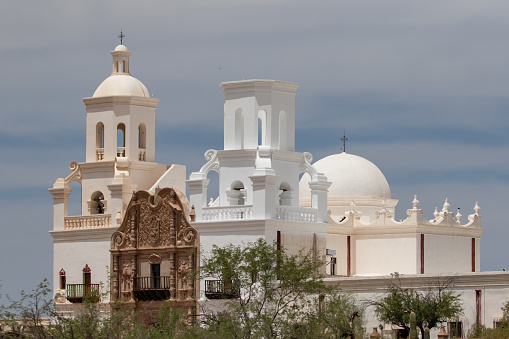 San Xavier del Bac Catholic Mission Near Tucson Arizona