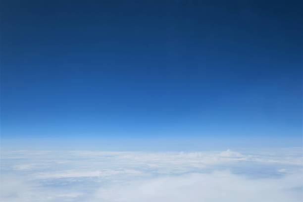 istock Scenery from the flight, sea of clouds 1400906733