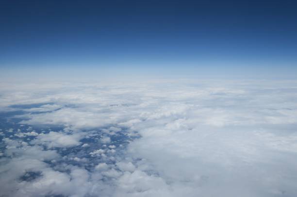 istock Scenery from the flight, sea of clouds 1400906736