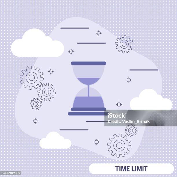 Time Limit Time Limit Vector Concept Stock Illustration - Download Image Now ...