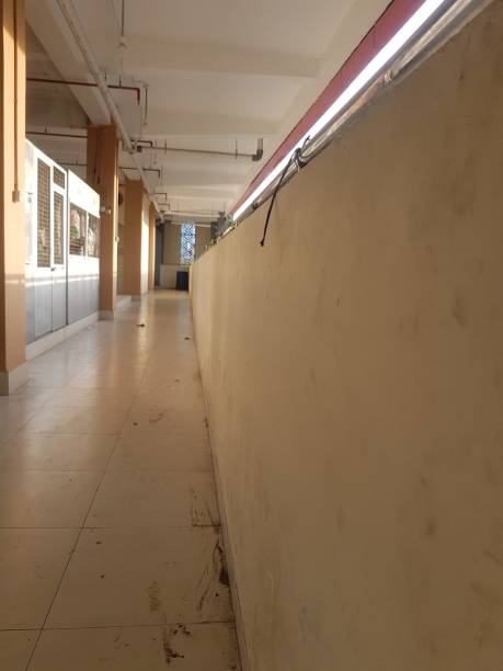 istock corridor walking people with beautiful perspective for business background 1400912017