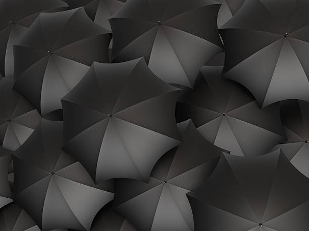istock Lot of umbrellas 140092025