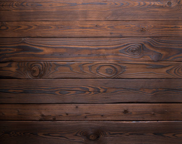 istock Large and small planks of dark old wood texture background high resolution 1400931122