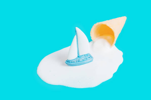 istock Yachting the melted ice cream puddle 1400935448