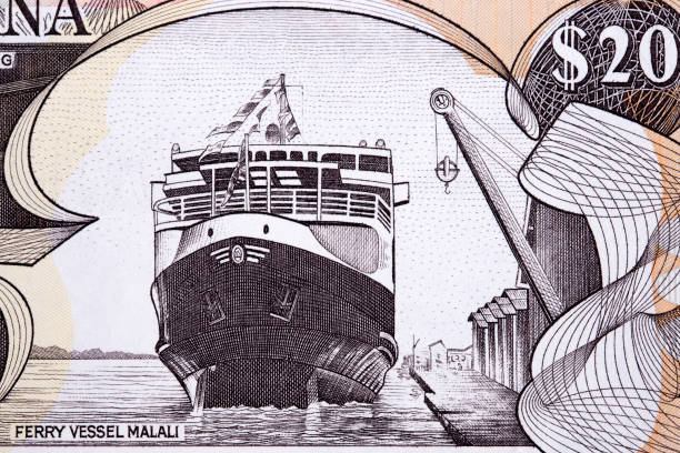 istock The Ferry Vessel Malali from Guyanese money 1400938183