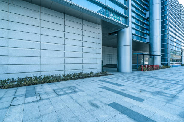istock modern office building outdoors in the downtown 1400944124