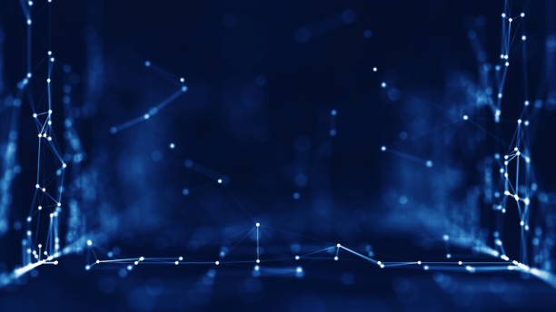 istock Abstract concepts of cybersecurity technology and digital data protection. Protect internet network connection with polygons, dots and lines with dark blue background. Big data. 1400947551