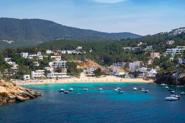 istock Cala Vedella, Beach, Ibiza, Spain 1400948426