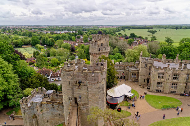 The mighty castle in England's Midlands.