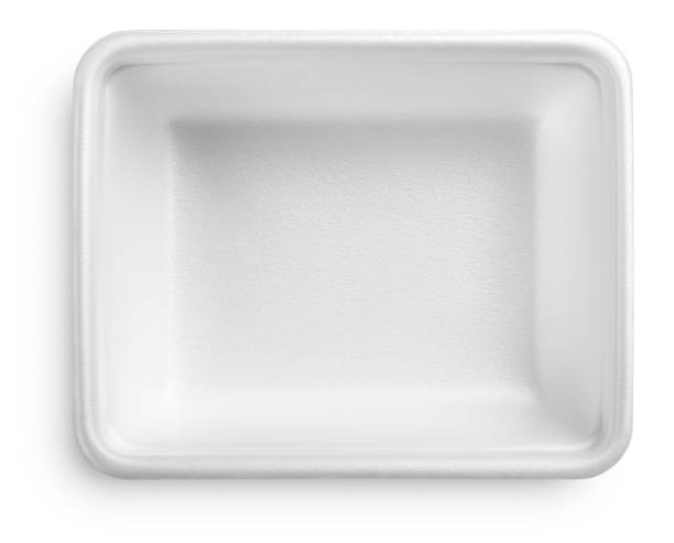 istock White plastic plate or styrofoam food container on white 1400966343