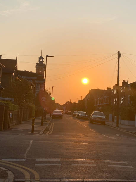 istock Sunset in the city 1400968700