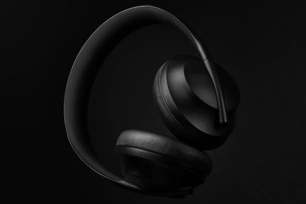 Headphones premium quality black color