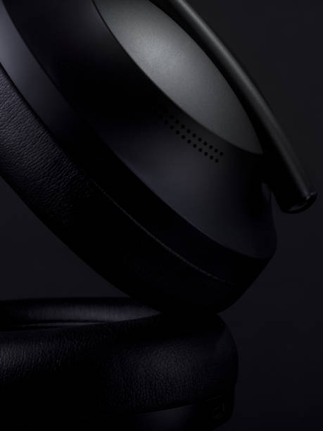 istock Closeup Black headphones 1400980875