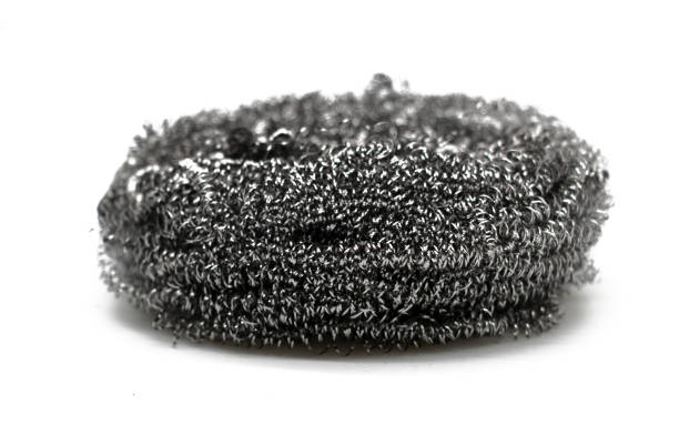 istock New and clean sponge for cleaning. Isolated on white background. 1400988223