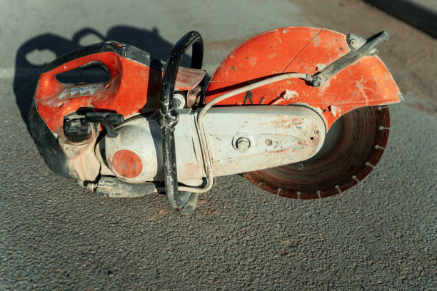 istock a gasoline cutting machine with a disc for cutting concrete 1401007965