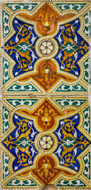 istock Moroccan mosaic tile, ceramic decoration in Tanger, Morocco 1401020992