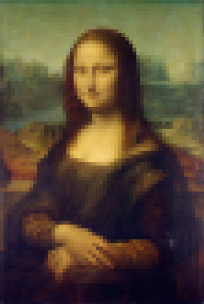 istock Leonardo da Vinci's Mona Lisa, La Gioconda. Blurred antique illustration. 1401030964