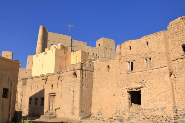 istock Ruins beside the Bahla fort in Oman 1401038280