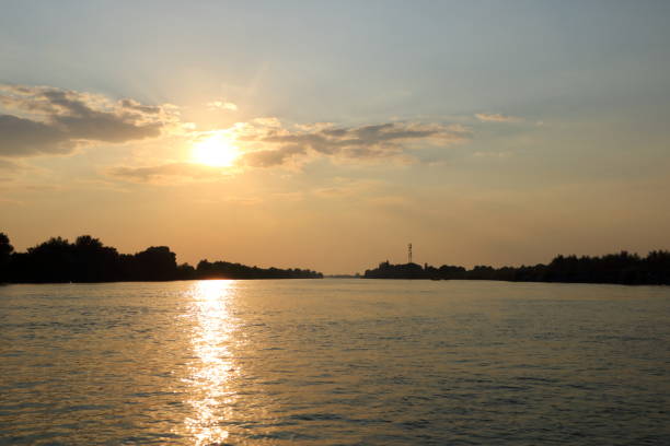 istock sunset in the Danube Delta Romania 1401039118