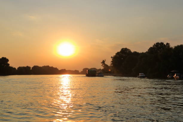 istock sunset in the Danube Delta Romania 1401039219