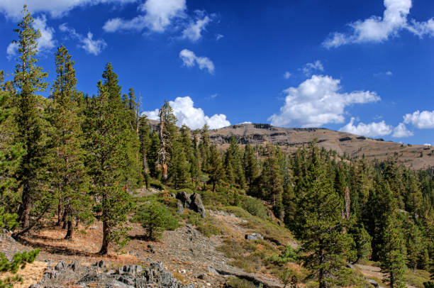istock Landscape Image of Sierra Nevada Mountains and Clouds 1401042355