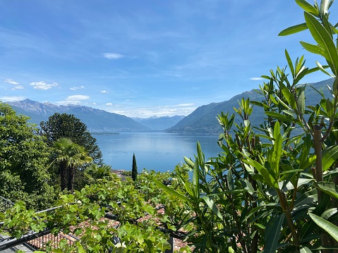 View of the lago maggiore