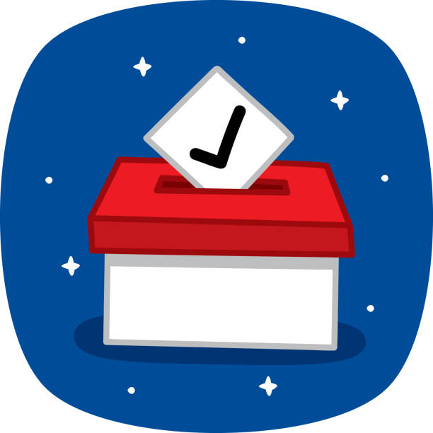 ilustrações de stock, clip art, desenhos animados e ícones de ballot box doodle 1 - voting doodle republican party democratic party