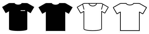 istock Set of t-shirt icons 1401067740