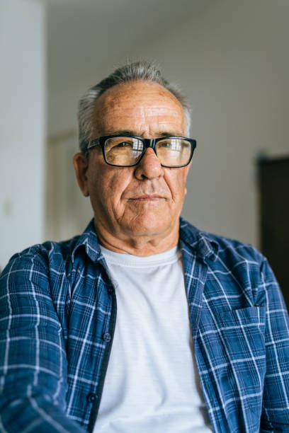 istock Portrait of an elderly man 1401071123