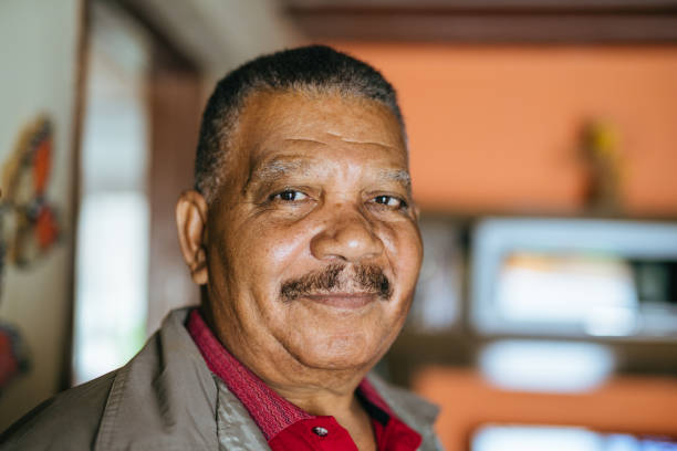 istock Portrait of an elderly man 1401076440