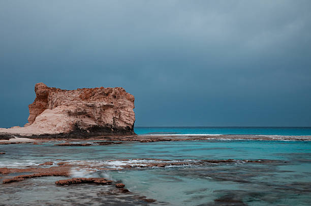 Cleopatra's beach lagoon near  Marsa Matruh, egypt