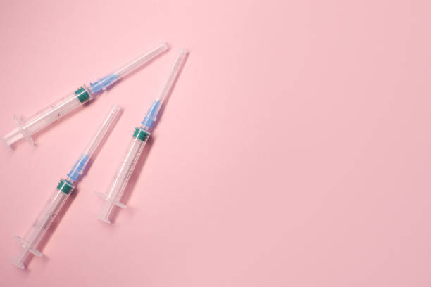 istock Medical syringes. 1401098462